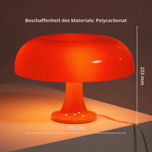 Trendy Pilz Lampe | Pilz Tisch Lampe in Italienischen design