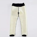 Warme Plüsch-Leggings